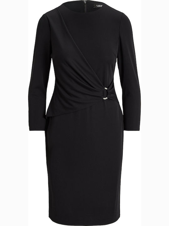 Midi Abendkleid Schwarz