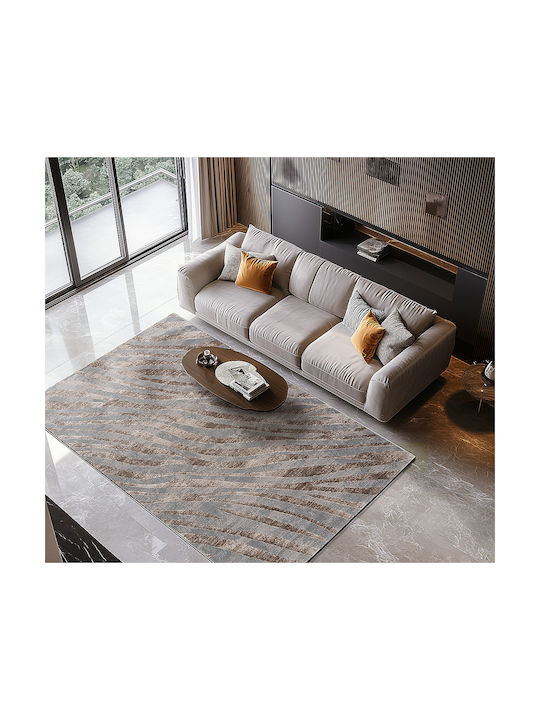 Beauty Home Art 9439 Mit Einer Breite Von 67 Cm Graues Wohnzimmer Teppich (Preis pro Meter)