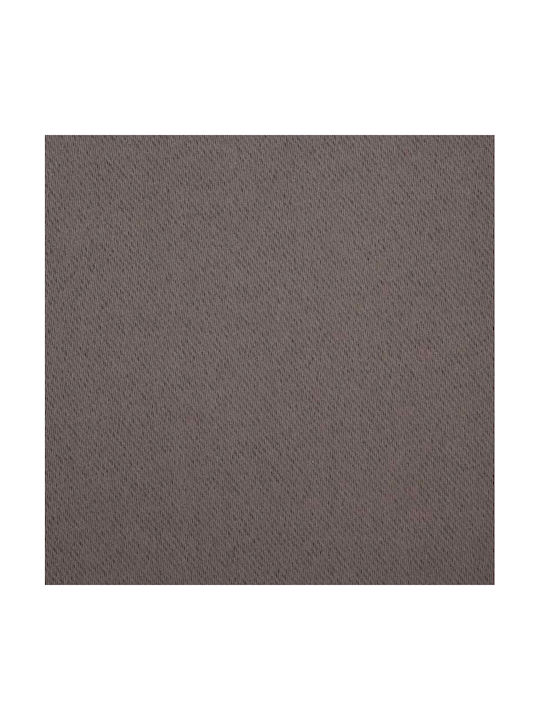 vidaXL Set Curtains Blackout Window with Tab Top Brown 140x175cm