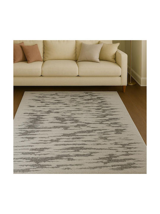 Beauty Home Puffy Art 9659 Modern Bedroom Rugs Set Gray 9659-ΣΕΤ 3pcs