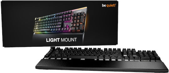 Be Quiet Light Mount Gaming KeyPad with RGB lighting (English US)