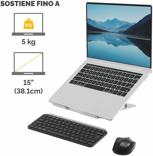 Fellowes Стойка за Лаптоп до 15" Сребрист