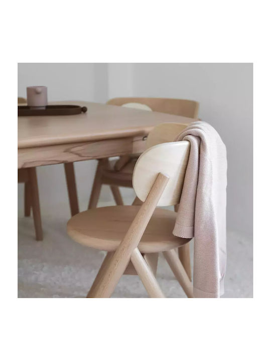 Kids Table for Painting made of Wood Curve Lab