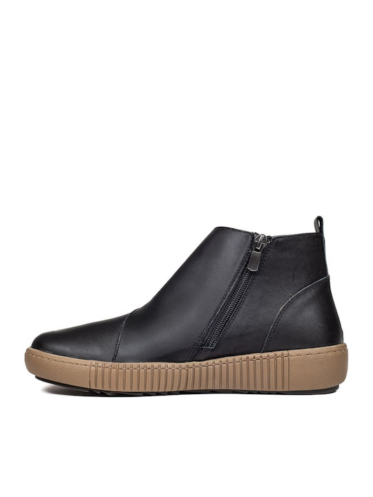 Stiefeletten Damen Schwarz