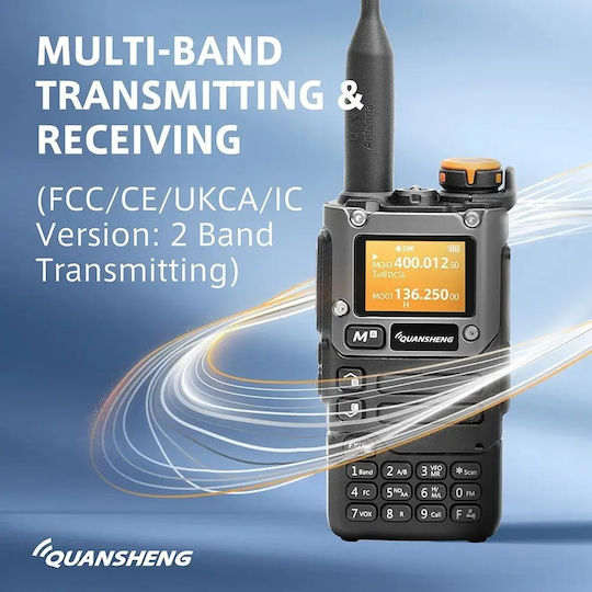 Quansheng UV-K5(8) Airband VHF 5W με Μονόχρωμη Οθόνη