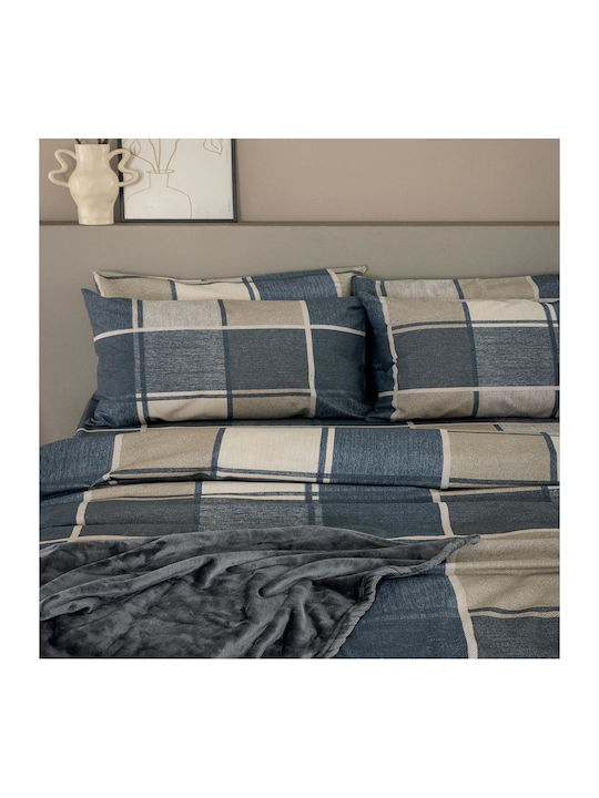 Palamaiki Duvet Cover Set Cotton Queen with 2 Pillowcases 240x250 Fb0236 Beauty, Fb0236