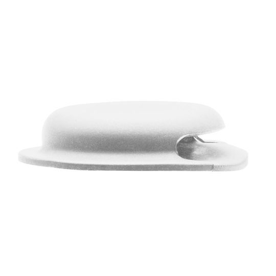 Set 2 Mobile Origin Silicone Mounts Sticker Airtag A2 White