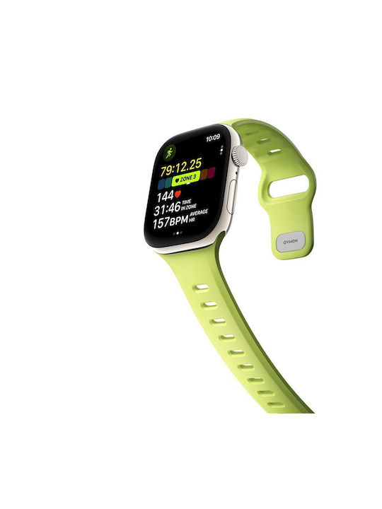 Nomad Tempo Band Compatible with Apple Watch 45 46 mm Lime