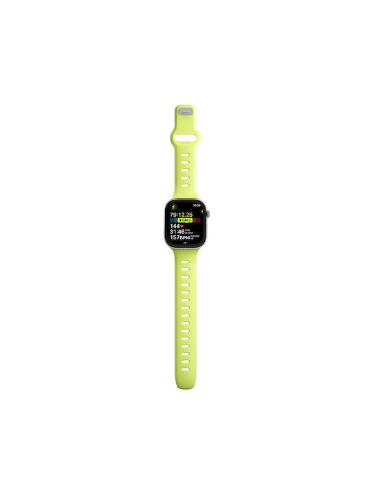 Nomad Tempo Band Compatible with Apple Watch 45 46 mm Lime