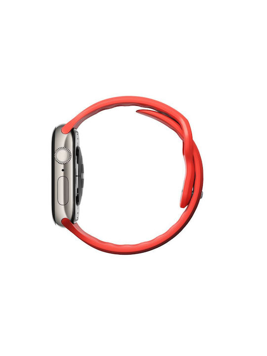 Nomad Tempo Armband Kompatibel mit Apple Watch 41/42mm Koralle