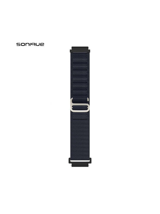 Curea Nylon Alpine Loop Band Sonique 20mm Samsung Huawei Amazfit Xiaomi Honor Albastru Închis Curea Nylon Alpine Loop Band Sonique 20mm Samsung Huawei Amazfit Xiaomi Honor Albastru Închis