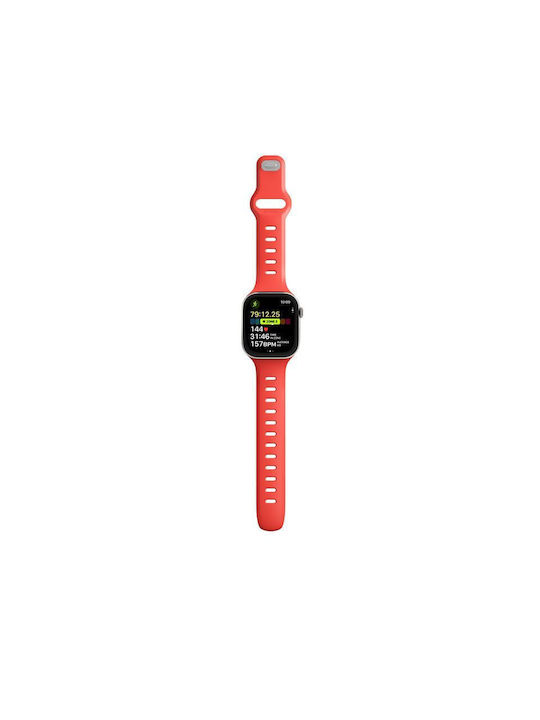 Nomad Tempo Armband Kompatibel mit Apple Watch 41/42mm Koralle
