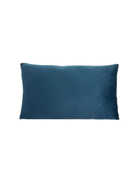 Sofa-Kissen Aus Samt Blau Mint 30x50cm
