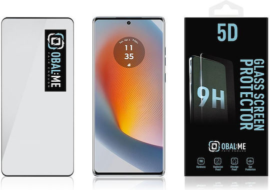 Full Glue Tempered Glass Motorola Moto Edge 50 Fusion Black