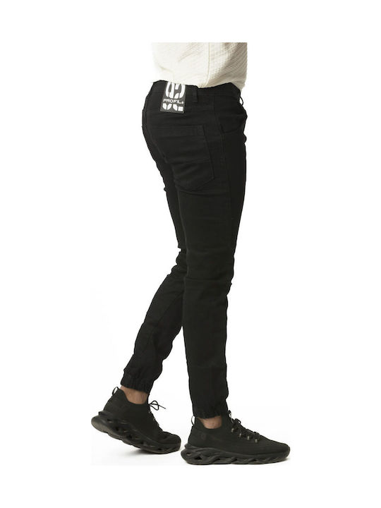 Men's Jeans Pants with Slim Fit Black