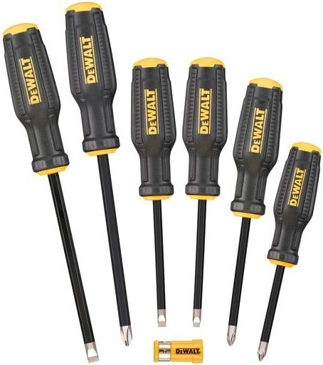 Dewalt Set 6 Screwdrivers with 6 Interchangeable Tips