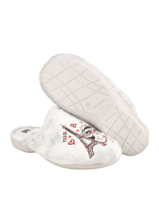 Winter Women's Slippers Gray