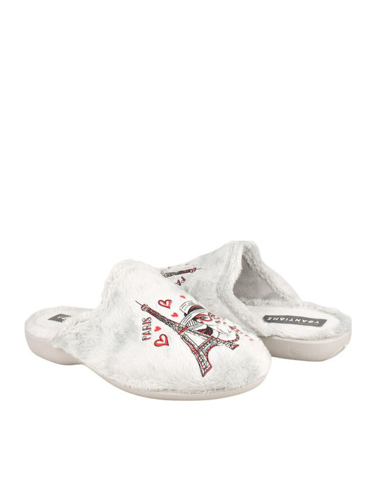 Winter Women's Slippers Gray
