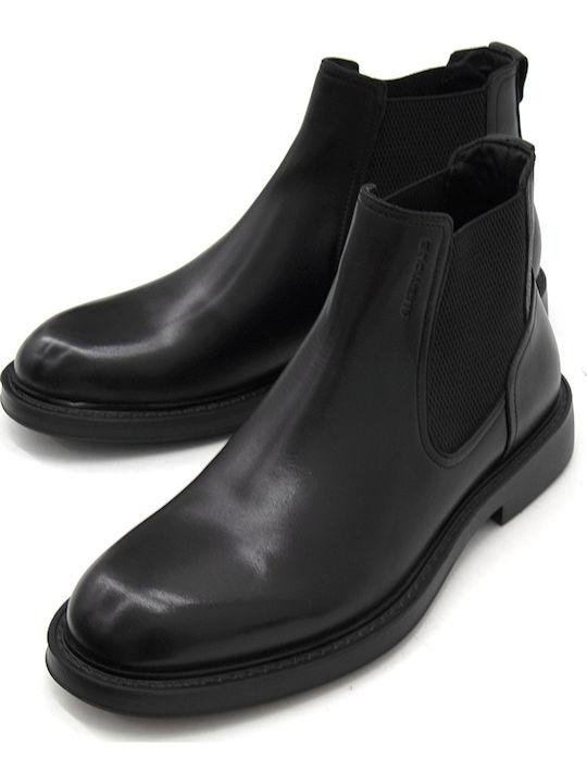 Piele Negru Ghete Chelsea