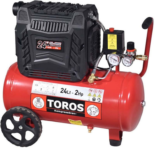 Unimac Air Compressors with Power 2hp and Airtank 24lt 602048