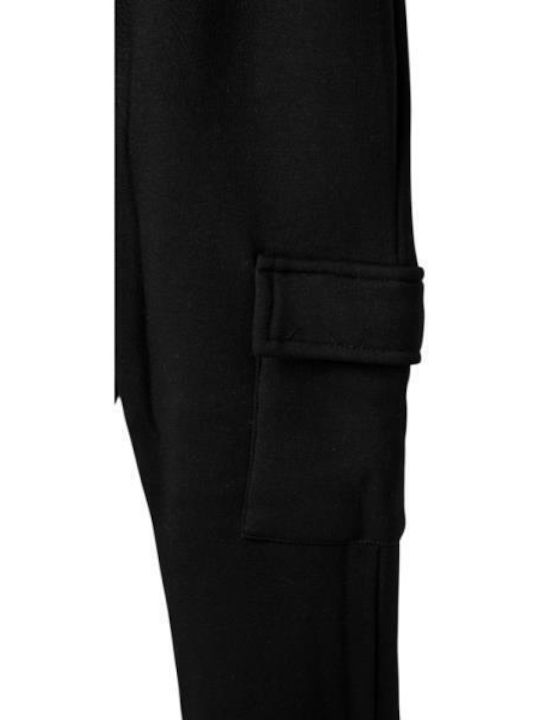 Kids Sweatpants Set Black 2pcs