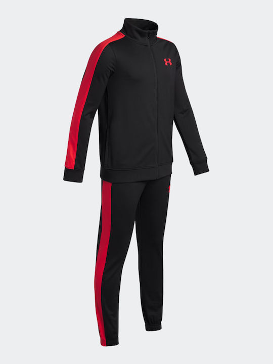 Kids Sweatpants Set Black 2pcs Rival Knit Track Suit