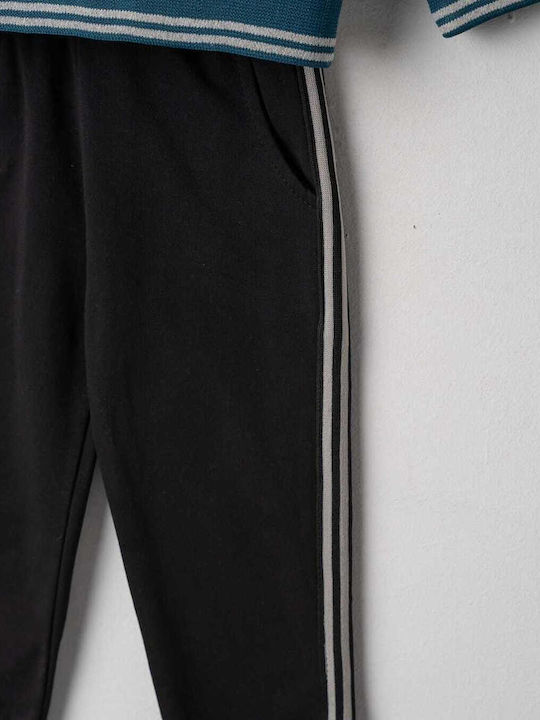 Kids Sweatpants Set Petrol Blue 2pcs