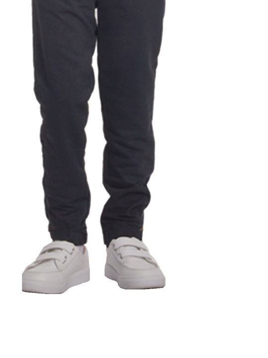 Kids Sweatpants Set Grey-anthracite 2pcs