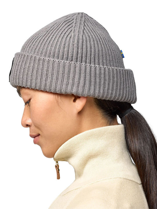 1960 Lite Beanie Unisex Σκούφος Πλεκτός σε Γκρι χρώμα
