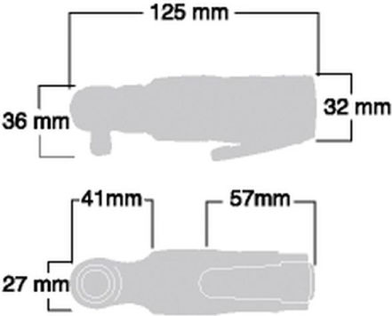Shinano SI-1107B Αεροκαστάνια 1/4"
