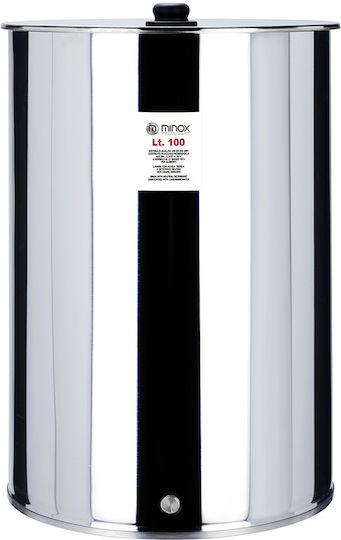 Minox Δοχείο Inox Ανοικτού Τύπου Επίπεδο 100lt 72B2272B50