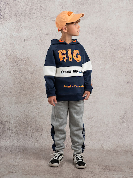 Kids Sweatpants Set Blue 2pcs