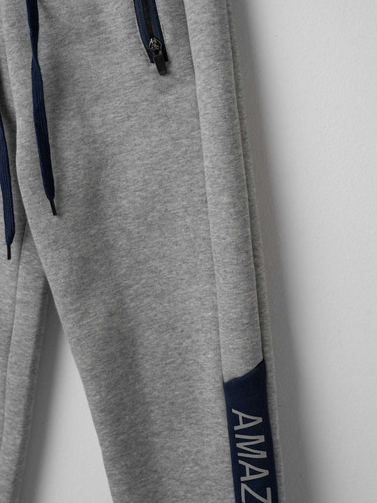 Kids Sweatpants Set Blue 2pcs