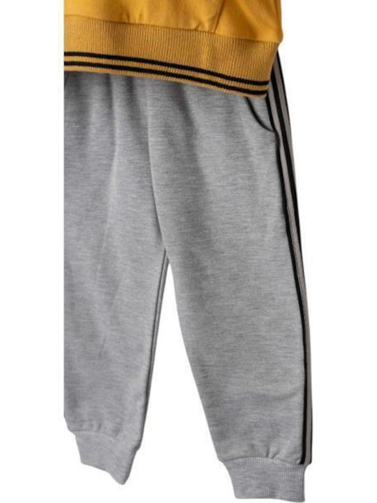 Kids Sweatpants Set Ochre 2pcs Space
