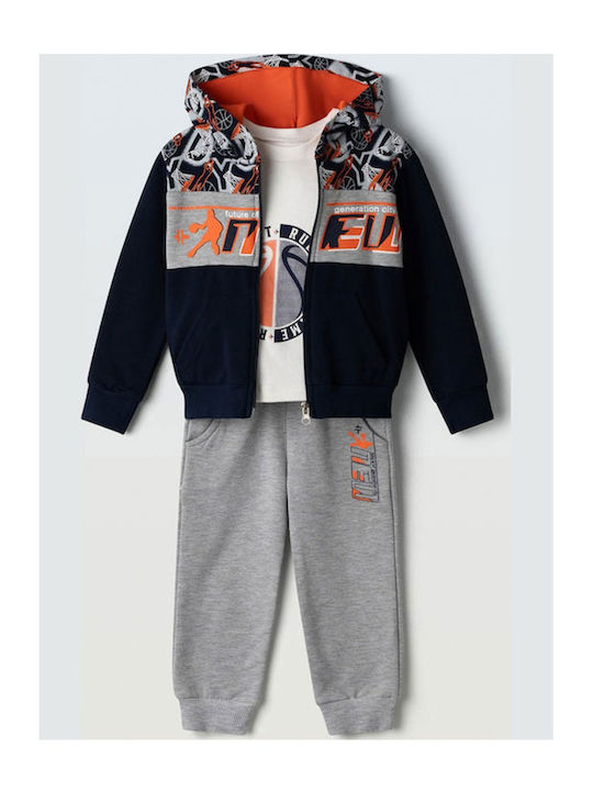 Kinder Sweatpants Set - Jogginganzug Blue 3Stück