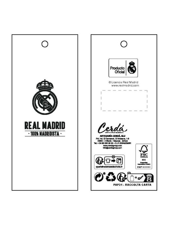 Real Madrid Ομπρέλα Βροχής Σπαστή Διάφανη