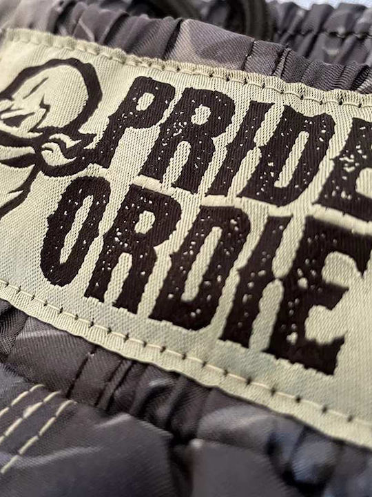 PrideOrDie POD289 MMA Shorts Black PrideOrDie POD289 MMA Shorts Black