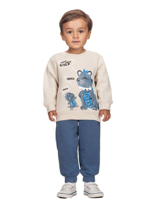 Kinder Sweatpants Set - Jogginganzug Ecru - Raf 2Stück