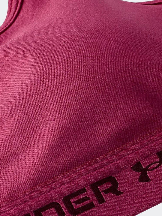 Crossback Mid Bra Женско Сутиен Фуксия с Подплата