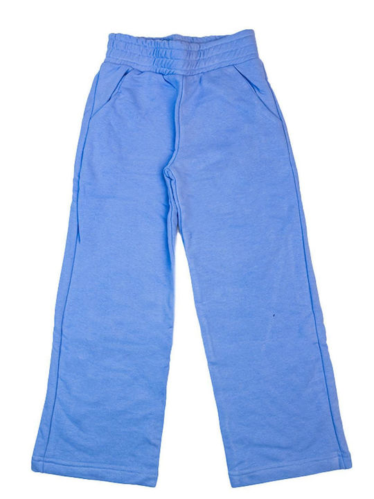 Kids Sweatpants Set Light Blue 2pcs All Things Are Possible