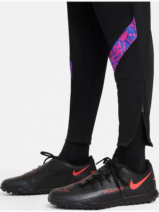 black and pink nike sweatpants