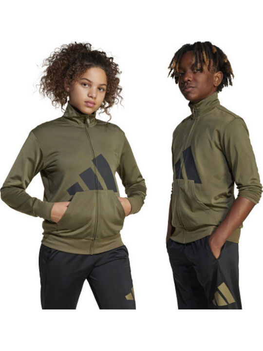 Kids Sweatpants Set Green 2pcs
