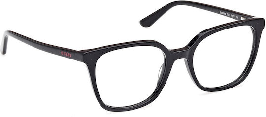 Guess Plastic Eyeglass Frame Black GU50165 001