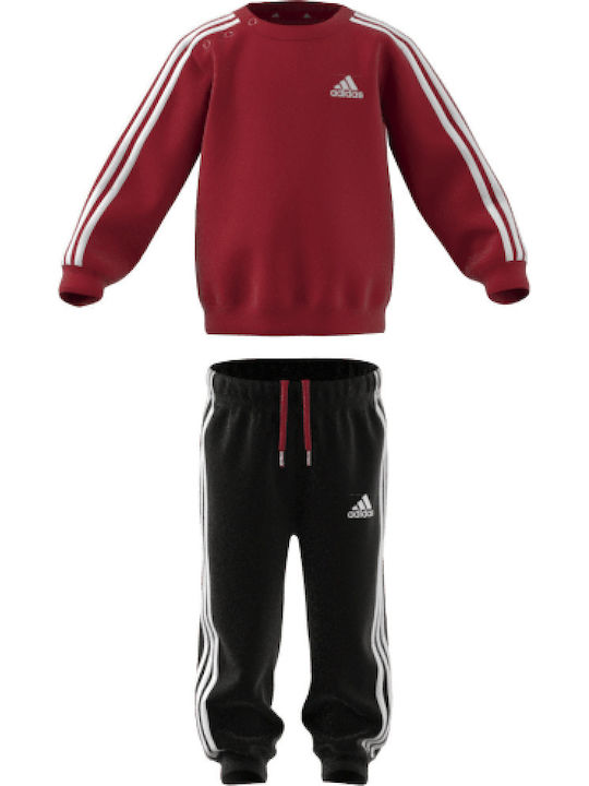 Treninguri Pentru Copii Set Trening Roșu 2 Bucăți Essentials 3-Stripes