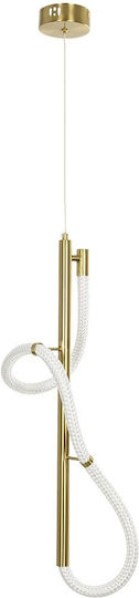 kelvo Pendant Light White Grid 30x30x70cm