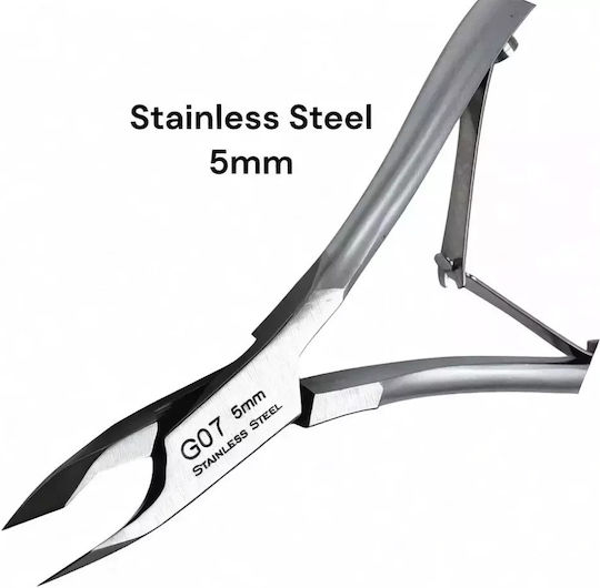 Ανοξείδωτο Πενσάκι Νυχιών Rlina Stainless Steel 5mm