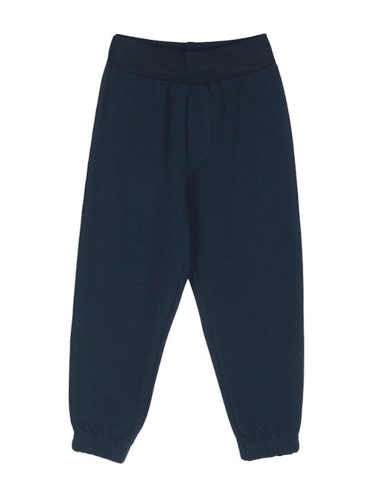 Kids Sweatpants Set Turquoise Blue 2pcs Street