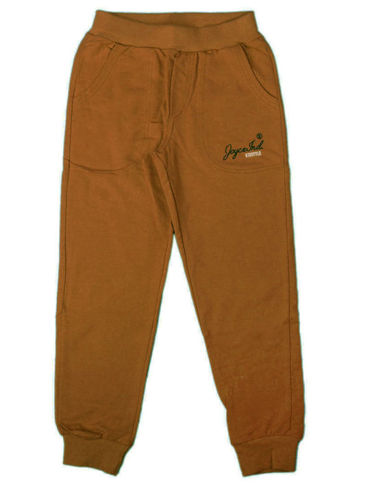 Kids Sweatpants Brown Boys