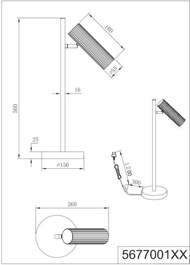 Trio Lighting Διακοσμητικό Φωτιστικό Soka