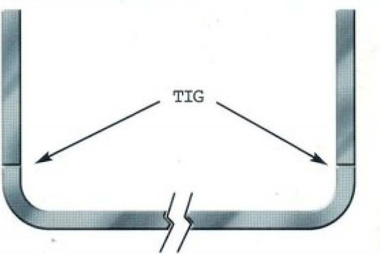 Bougas Stainless Steel Container Open Top/Conical Bottom 500lt ΚΑ-0500